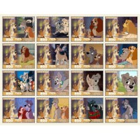 Stamps Cartoon Walt Disney Set 16 stamps