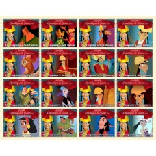 Stamps Cartoon Walt Disney Set 16 stamps