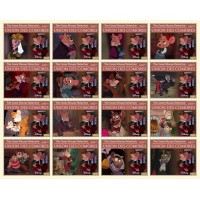 Stamps Cartoon Walt Disney Set 16 stamps
