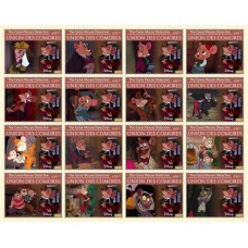 Stamps Cartoon Walt Disney Set 16 stamps