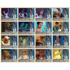 Stamps Cartoon Walt Disney Set 16 stamps