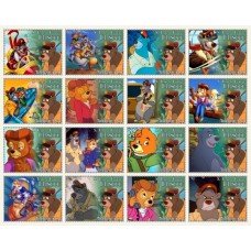 Stamps Cartoon Walt Disney Set 16 stamps
