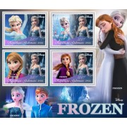 Stamps Cartoon Walt Disney Set 8 sheets