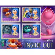 Stamps Cartoon Walt Disney Set 8 sheets