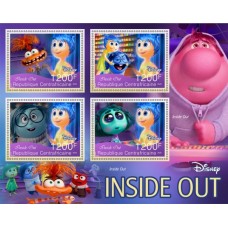 Stamps Cartoon Walt Disney Set 8 sheets
