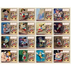 Stamps Cartoon Walt Disney Set 16 stamps