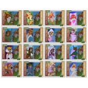 Stamps Cartoon Walt Disney Set 16 stamps