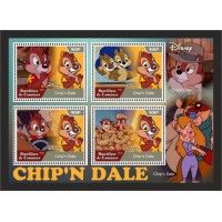 Stamps Cartoon Walt Disney Set 8 sheets