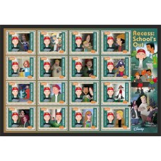 Stamps Cartoon Walt Disney Set 16 stamps