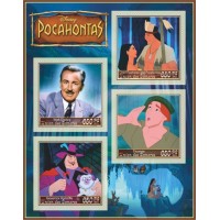Stamps Cartoon Walt Disney Set 8 sheets