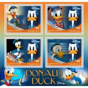 Stamps Cartoon Walt Disney Set 8 sheets