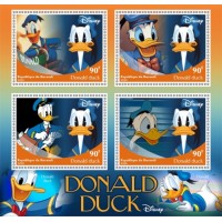Stamps Cartoon Walt Disney Set 8 sheets