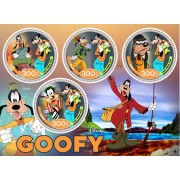 Stamps Cartoon Walt Disney Set 8 sheets