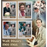 Stamps Cartoon Walt Disney Set 8 sheets