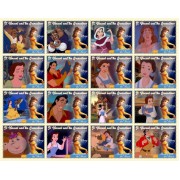 Stamps Cartoon Walt Disney Set 16 stamps
