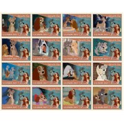Stamps Cartoon Walt Disney Set 16 stamps