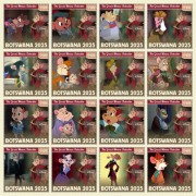 Stamps Cartoon Walt Disney Set 16 stamps