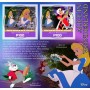 Stamps Cartoon Walt Disney Set 8 sheets