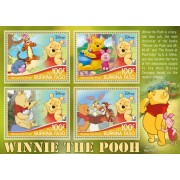 Stamps Cartoon Walt Disney Set 8 sheets