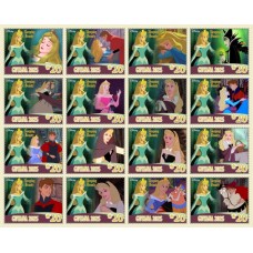 Stamps Cartoon Walt Disney Set 16 stamps