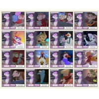 Stamps Cartoon Walt Disney Set 16 stamps