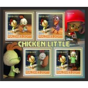 Stamps Cartoon Walt Disney Set 8 sheets