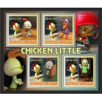 Stamps Cartoon Walt Disney Set 8 sheets