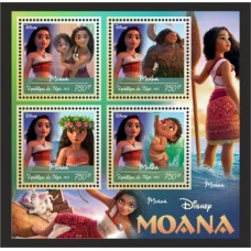Stamps Cartoon Walt Disney Set 8 sheets
