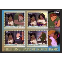 Stamps Cartoon Walt Disney Set 8 sheets