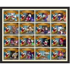 Stamps Cartoon Walt Disney Set 16 stamps