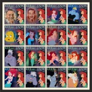 Stamps Cartoon Walt Disney Set 16 stamps