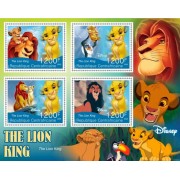 Stamps Cartoon Walt Disney Set 8 sheets