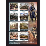 Stamps Napoleon Bonaparte Set 1 sheet