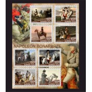 Stamps Napoleon Bonaparte Set 1 sheet