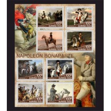Stamps Napoleon Bonaparte Set 1 sheet