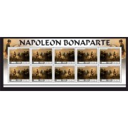 Stamps Napoleon Bonaparte Set 1 sheet