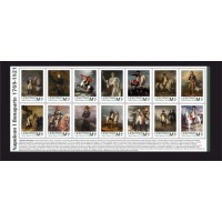 Stamps Napoleon Bonaparte Set 1 sheet