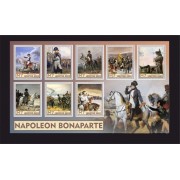 Stamps Napoleon Bonaparte Set 1 sheet
