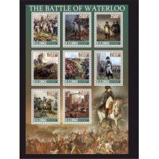 Stamps Napoleon Bonaparte Set 1 sheet