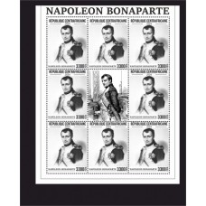 Stamps Napoleon Bonaparte Set 1 sheet