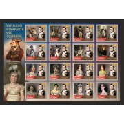 Stamps Napoleon Bonaparte Set 1 sheet