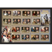 Stamps Napoleon Bonaparte Set 1 sheet