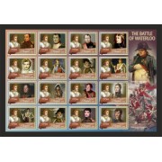 Stamps Napoleon Bonaparte Set 1 sheet