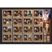 Stamps Napoleon Bonaparte Set 1 sheet