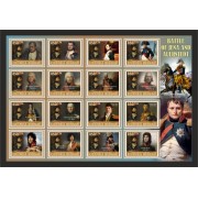 Stamps Napoleon Bonaparte Set 1 sheet