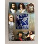 Stamps Napoleon 10 blocks Foil Color. Silver.