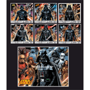 Stamps Cinema Star Wars Set 1block 6stamps