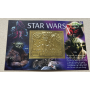 Stamps Cinema Star Wars  Foil.  Gold. Set 6 sheets