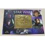 Stamps Cinema Star Wars  Foil.  Gold. Set 6 sheets