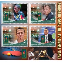 Stamps Olympic Games Table tennis Set 8 sheets